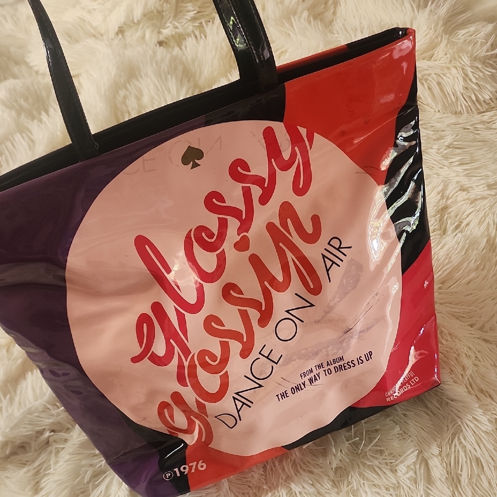 KATE SPADE Gossip Girls Glossy Gossip Dance Tote